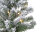 Imperial mini-Baum beschneit BO prelit grün/weiss