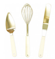 Box 3 golden utensils