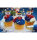 24 cupcakes cases + 24 cake toppers "Nutcracker"