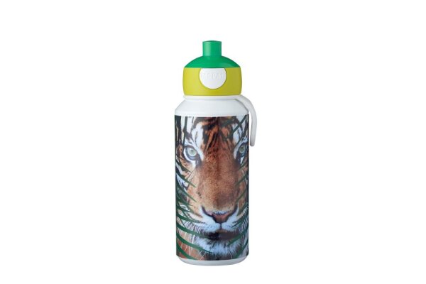 trinkflasche pop-up campus 400 ml - animal planet tiger