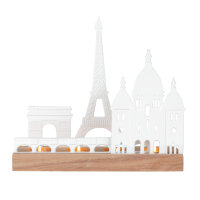 Lichtobjekt Stadtsilhouette "Paris"