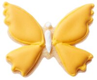 Ausstechform Schmetterling, 7 cm, Edelstahl [PG Rot]