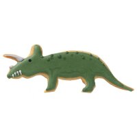 Ausstechform Triceratops, 14 cm, Edelstahl, [PG grün]