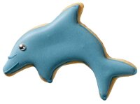 Ausstechform Delphin, 7 cm, Edelstahl [PG rot]
