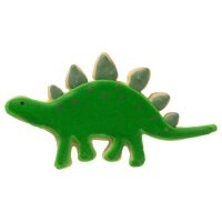 Ausstechform Stegosaurus, Edelstahl, 11 cm PG [grün]