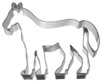 Ausstechform Pferd, 11,5 cm, Edelstahl [PG blau]