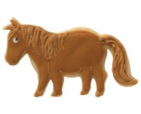 Ausstechform Pony, Edelstahl, 9,5 cm
