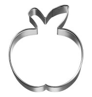 Ausstechform Apfel, 6 cm, Edelstahl [PG rot]
