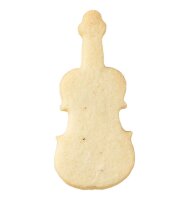 Ausstechform Geige, 7 cm, Edelstahl [PG rot]