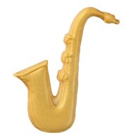 Ausstechform Saxophon, 8 cm, Edelstahl [PG rot]