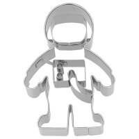 Ausstechform, Astronaut, 8 cm, Edelstahl, mit Innenprägung [PG blau]