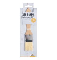 Easy Baking, Backpinsel, 21 cm, Breite 3,5 cm, aus Buchenholz, mit hellen Borsten