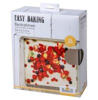 Backrahmen, Easy Baking, 22 x 25 cm, verstellbar bis 43 x...