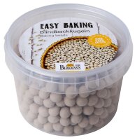 Easy Baking, Blindbackkugeln, Inhalt 700 g, aus Keramik, in Kunststoffdose, in wiederverschliessbarer Dose