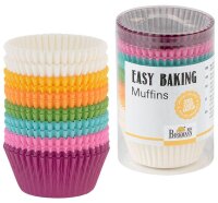Muffin-Papierförmchen, Easy Baking, Bunt, Ø 7...
