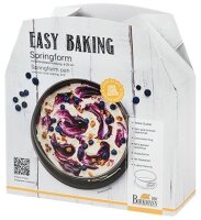 Easy Baking, Springform, Ø 20 cm, Höhe 9 cm, mit Marken-Antihaftbeschichtung, mit Rezept