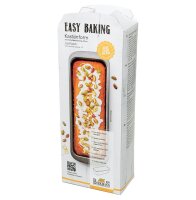 Easy Baking, Kastenkuchenform, 30 cm, Höhe 8 cm, mit Marken-Antihaftbeschichtung, mit Rezept