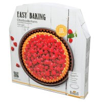 Easy Baking, Obstbodenform, Ø 30 cm, Höhe 4,5 cm, mit Marken-Antihaftbeschichtung, mit Rezept