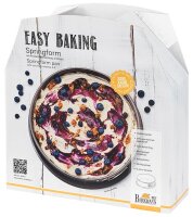 Easy Baking, Springform, Ø 24 cm, Höhe 9 cm, mit Marken-Antihaftbeschichtung, mit Rezept
