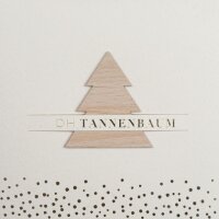 XL Steckkarte Oh Tannenbaum