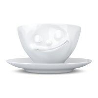 KaffeeTasse - glücklich weiß