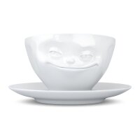 KaffeeTasse - grinsend weiß