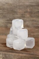 CLEAR REUSABLE ICE CUBES S/30