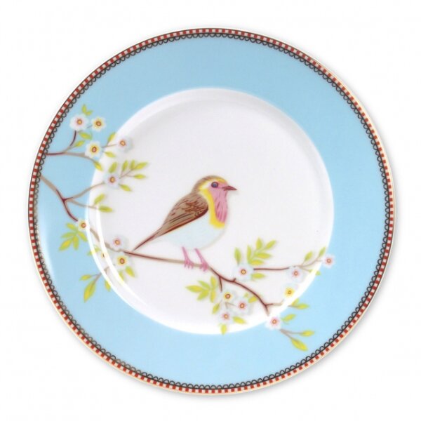 Plate Early Bird Blue 21cm
