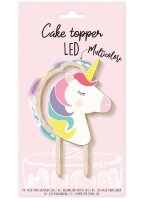 Led cake topper "Unicorn"