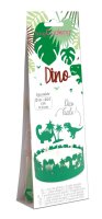Cake scenery wrapper + cake toppers "Dino"