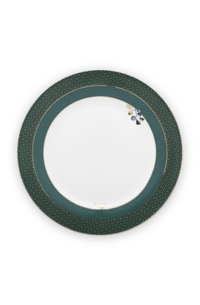 Plate Winter Wonderland Green 26.5cm