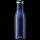 Isolier-Flasche Edelstahl 0,5l blau-metallic