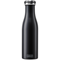 Isolier-Flasche Edelstahl 0,5l mattschwarz