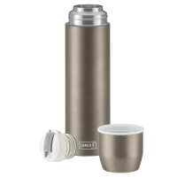 Isolier-Flasche mit Becher EDS 0,45l earth grey