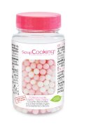 Sugar sprinkles White & Pink Pearls 55g