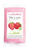 Rosa Zuckerpaste mit natürlichem Erdbeergeschmack 250g