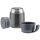 Iso-Pot Edelstahl 500ml grau-metallic