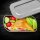 Lunchbox/Brotdose Edelstahl 205x105x52mm