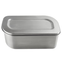 Lunchbox/Salatdose Edelstahl 205x105x88mm