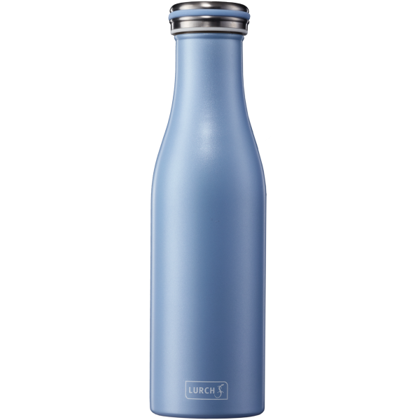 Isolier-Flasche Edelstahl 0,5l pearl blue