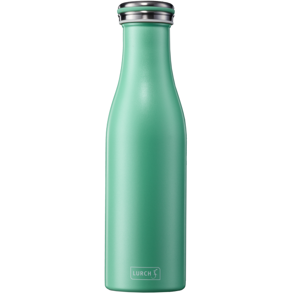 Isolier-Flasche Edelstahl 0,5l pearl green